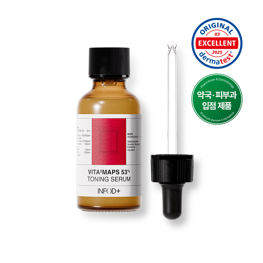 INFOD+ Vita³Maps 53 Toning Serum 30ml