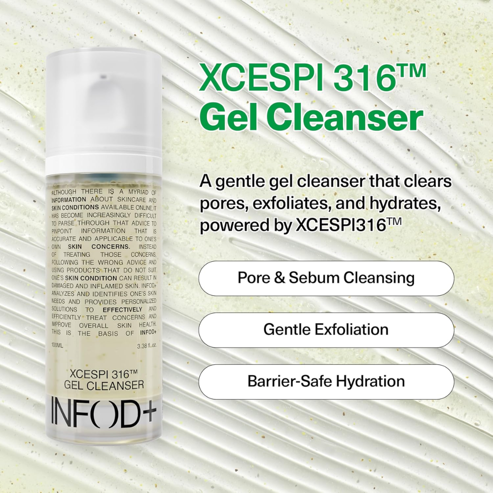 INFOD+ XCESPI316™ Gel Cleanser 100ml