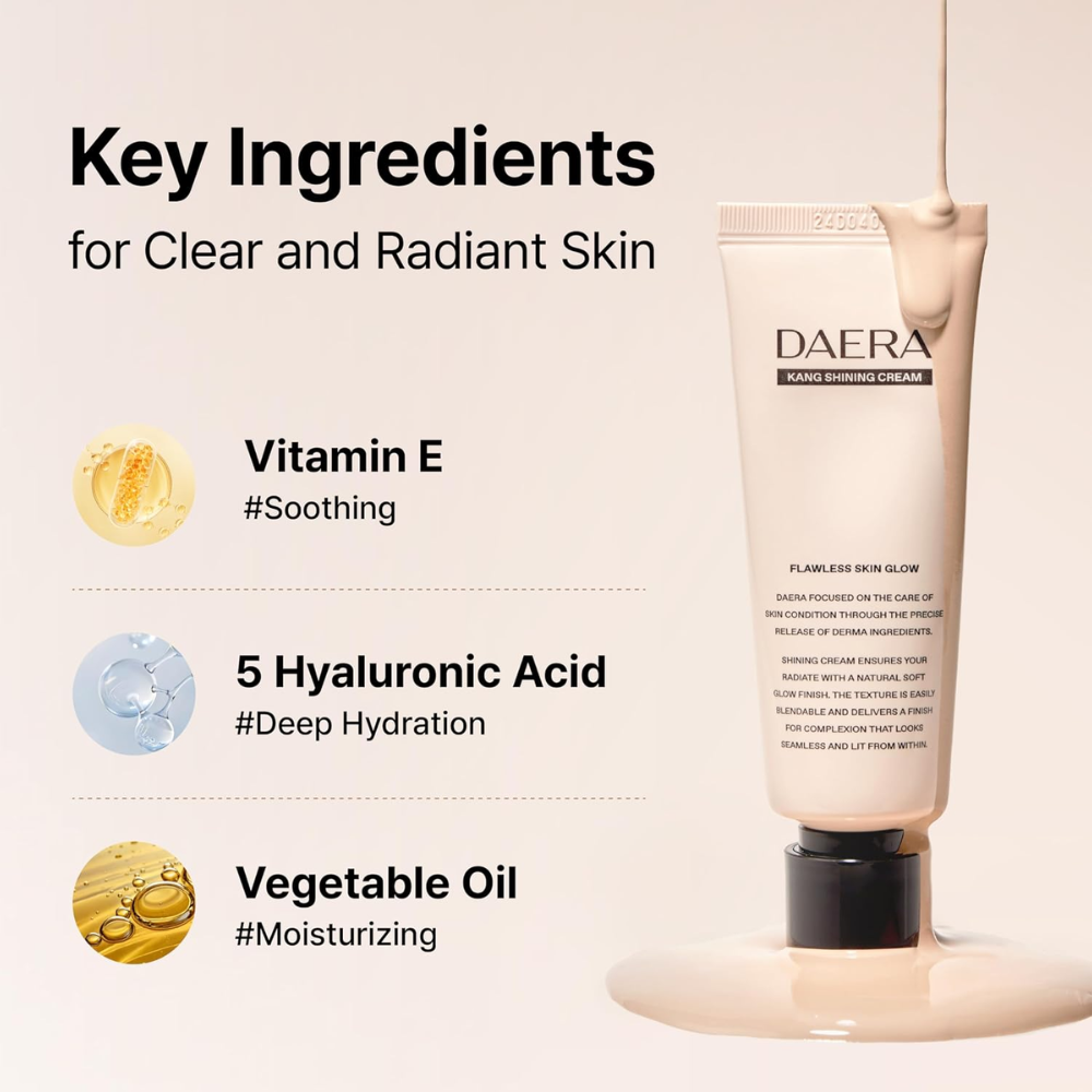 DAERA KANG Full Coverage BB Cream – Neutral, 1.35 fl oz