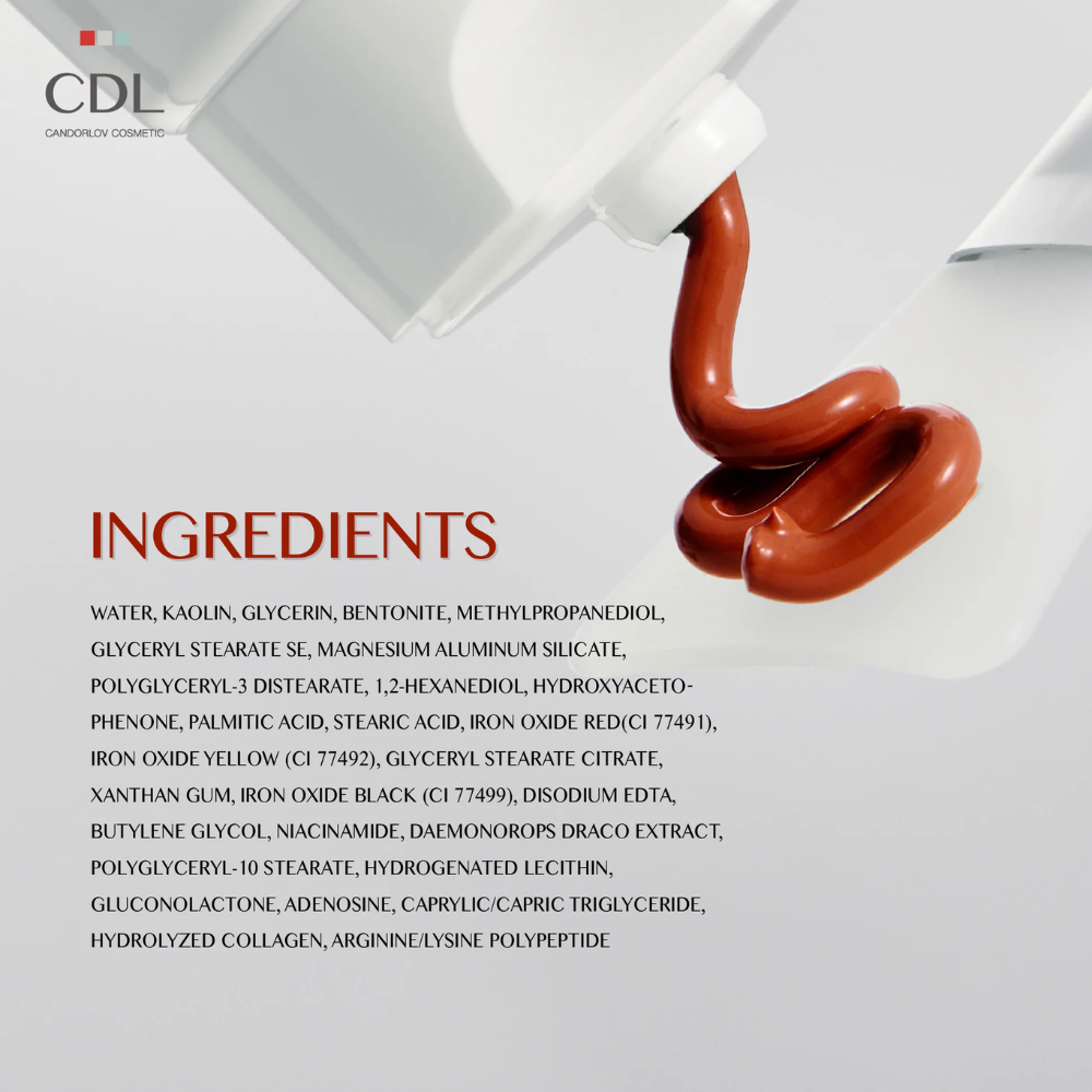 Candorlov Red Pore Clean Clay Mud Pack 80ml